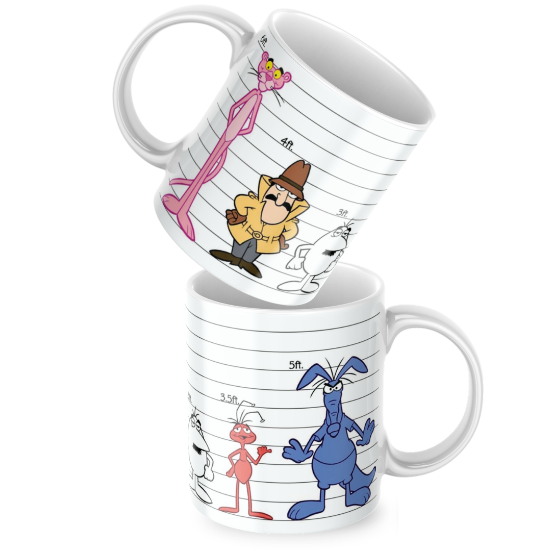 Caneca Pantera Cor-de-Rosa – 325ml