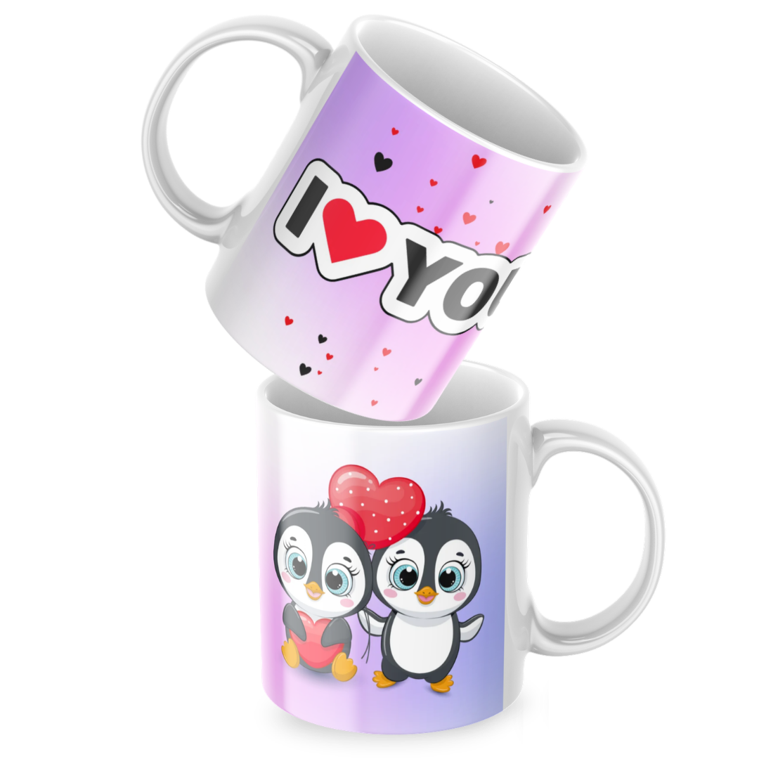 Caneca Personalizada “I Love You” – 325ml