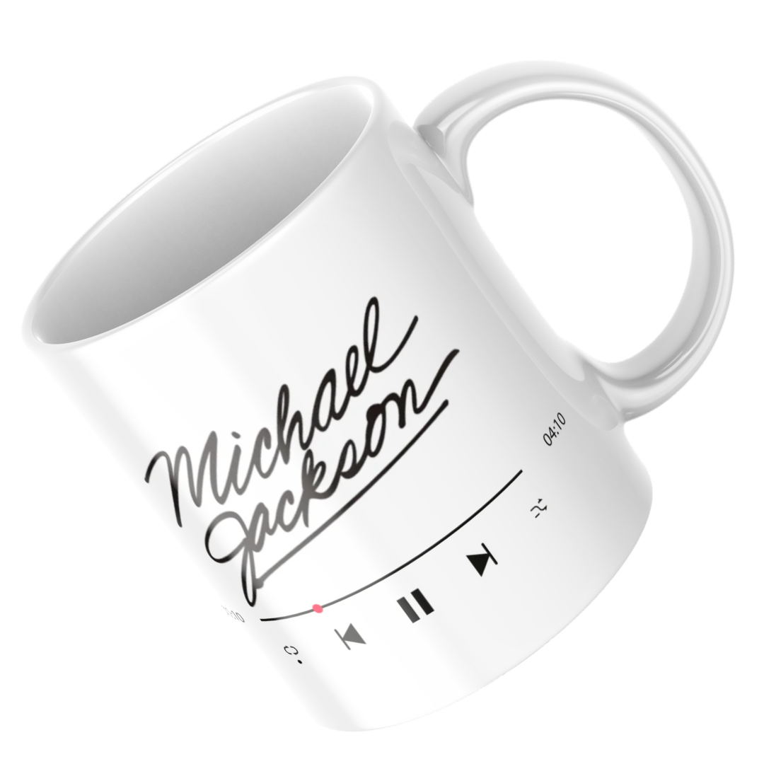 Caneca Personalizada Michael Jackson – 325ml - Imagem 3