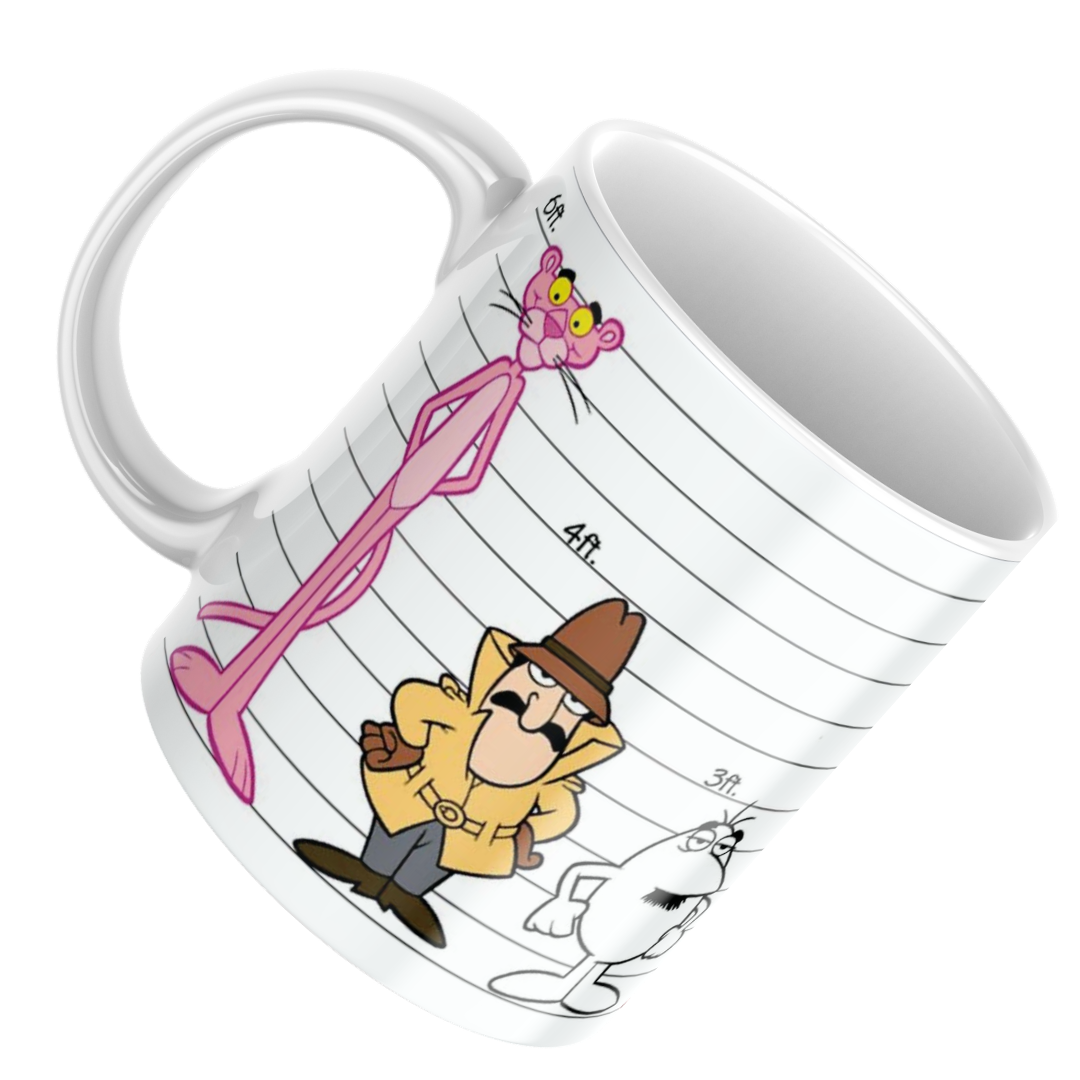 Caneca Pantera Cor-de-Rosa – 325ml - Imagem 2