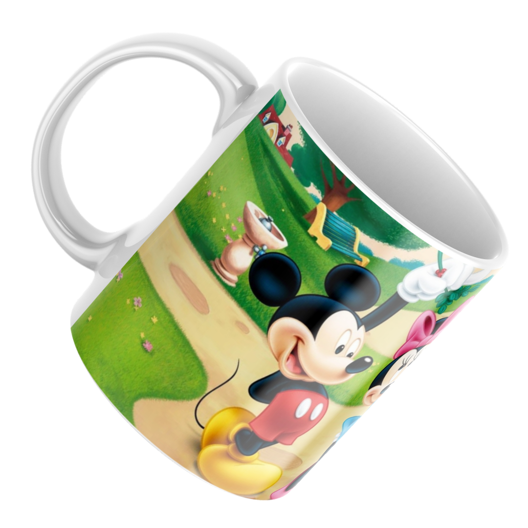 Caneca Personalizada Mickey e Minnie – 325ml - Imagem 2