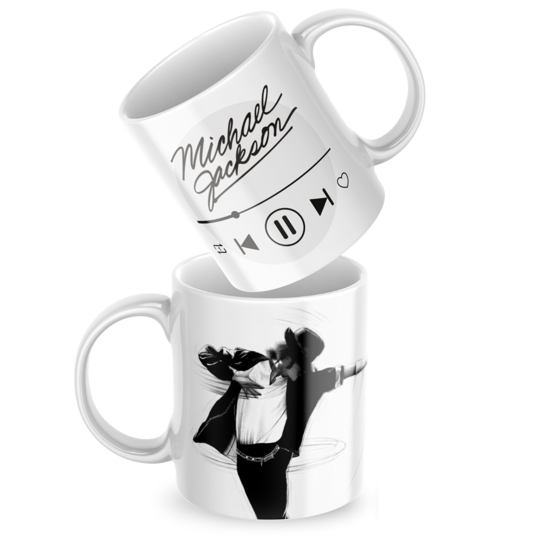 Caneca Customizada Rei do Pop 325ML