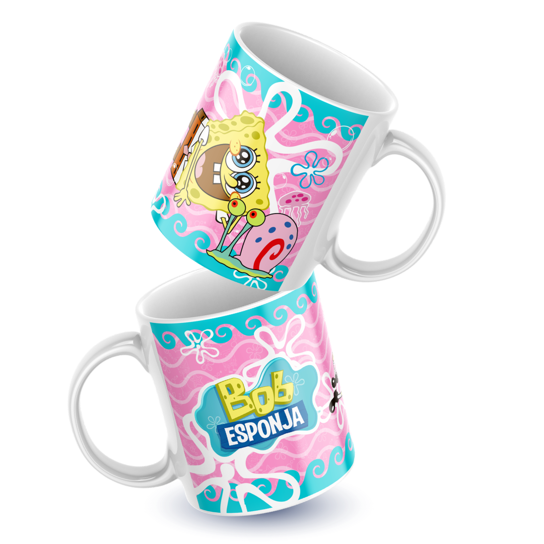 Caneca Personalizada Bob Esponja – 325 ml